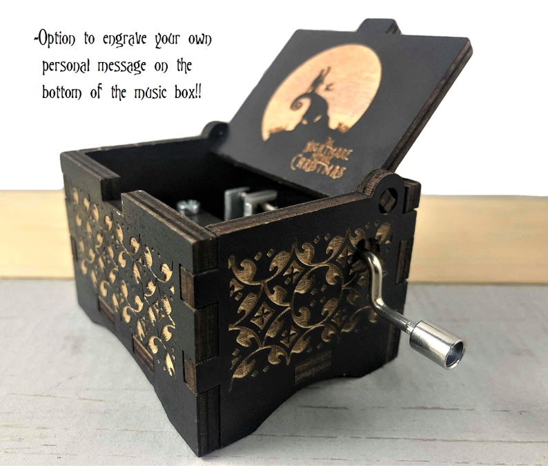 Nightmare Before Christmas Music Box This is Halloween Etsy