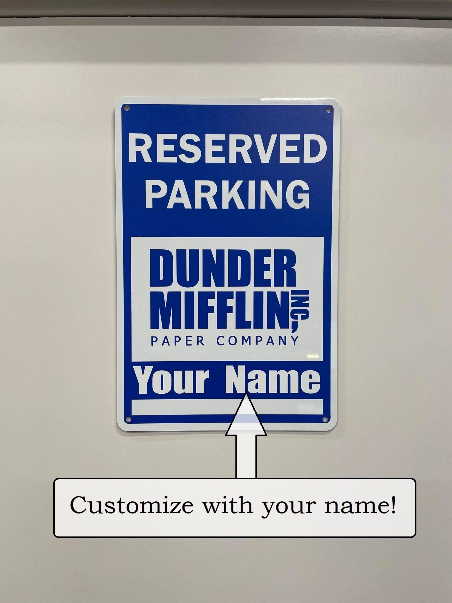 Dunder Mifflin Paper Company Sign/ the Office Sign/ the Office 