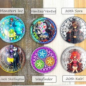 Choose your own Kingdom Hearts Coaster set with 24 choices of original and custom made Stations of Awakening.