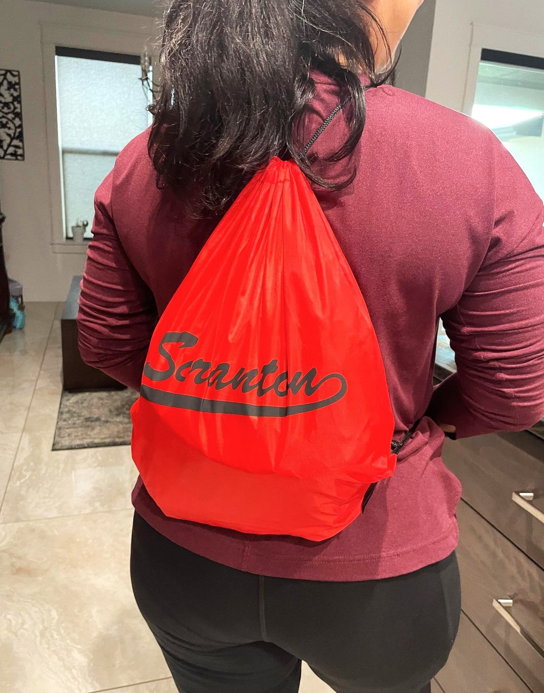 The Office Tote Bag the Office Backpack Drawstring Bag Scranton Dunder Mifflin Cinch Bag Gym Bag