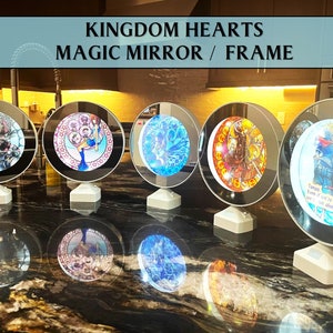 Kingdom Hearts Magic Mirror - Kingdom Hearts Frame - Kingdom Hearts Mirror - Station of Awakening - Sora - Roxas - Kairi - Wayfinder - Gifts