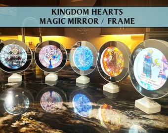 Kingdom Hearts Magic Mirror - Kingdom Hearts Frame - Kingdom Hearts Mirror - Station of Awakening - Sora - Roxas - Kairi - Wayfinder - Gifts