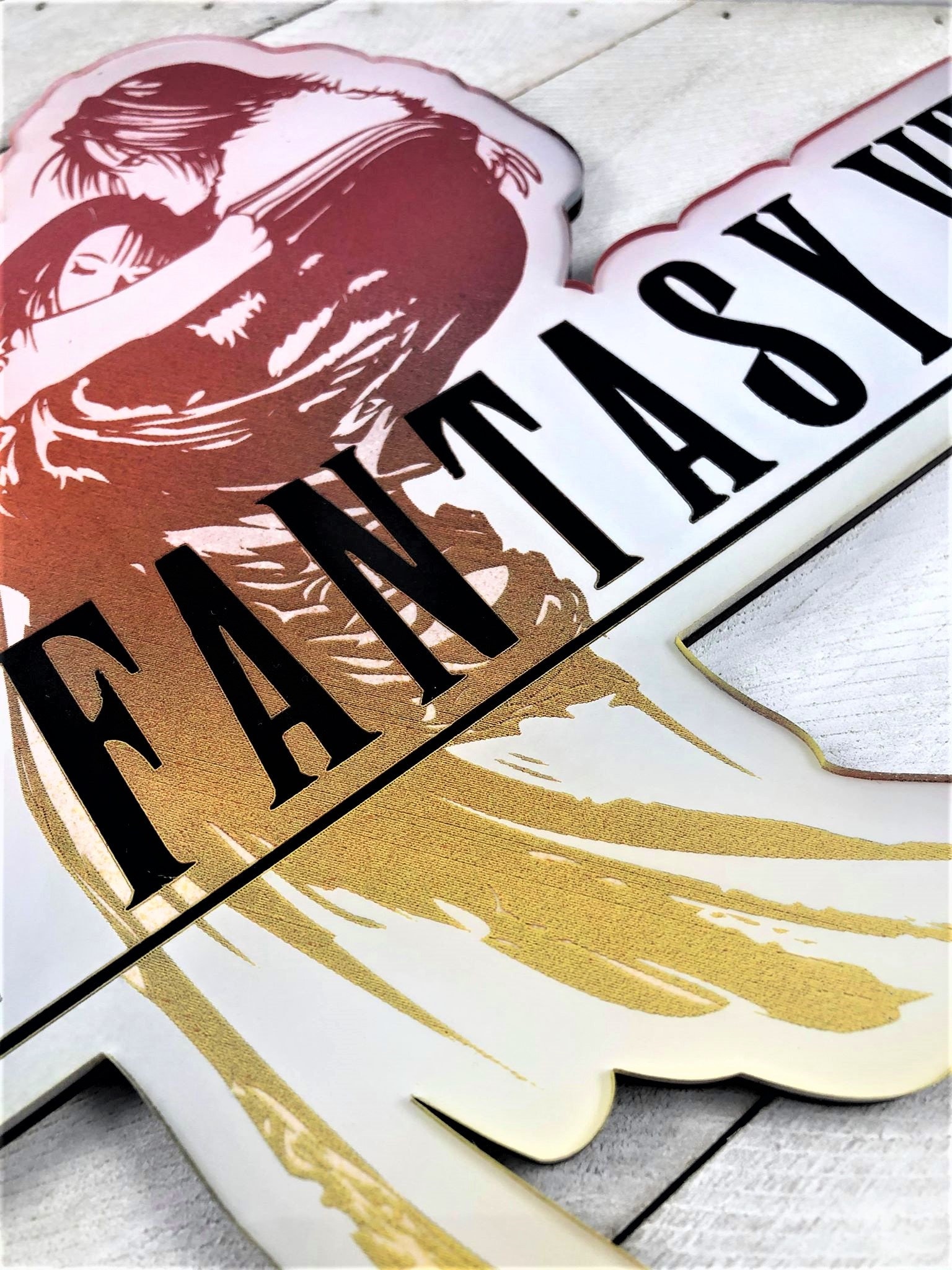ファイナルファンタジー 8 ロゴ ウォール デコレーション