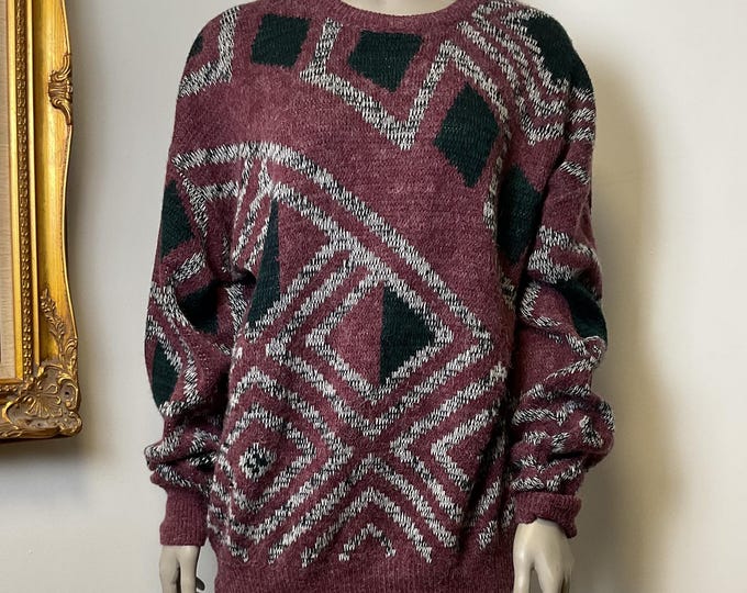 The Men's Store at Sears vintage 1980's Dad sweater size XL