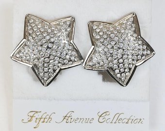 Vintage Women's Dead stock Butler Fifth Avenue Collection clip on earrings