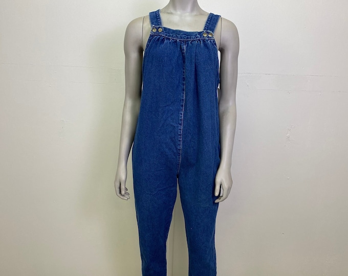 Gitano 90’s Vintage  Womens Overalls / Cotton Denim Overall Pants / Vintage Jeans /