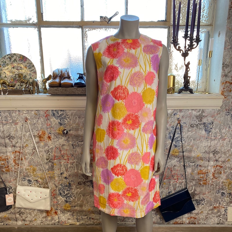 Vintage Shift Dress - Etsy