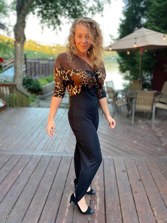 80's Vintage Jump Suit