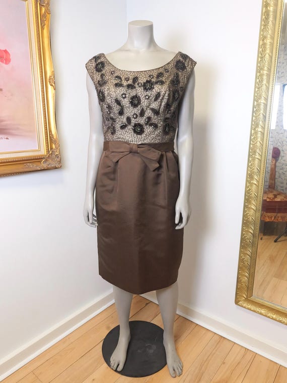 open lace back dress Off-Shoulder Long Sleeve Short Brown Party Dress PromGirl