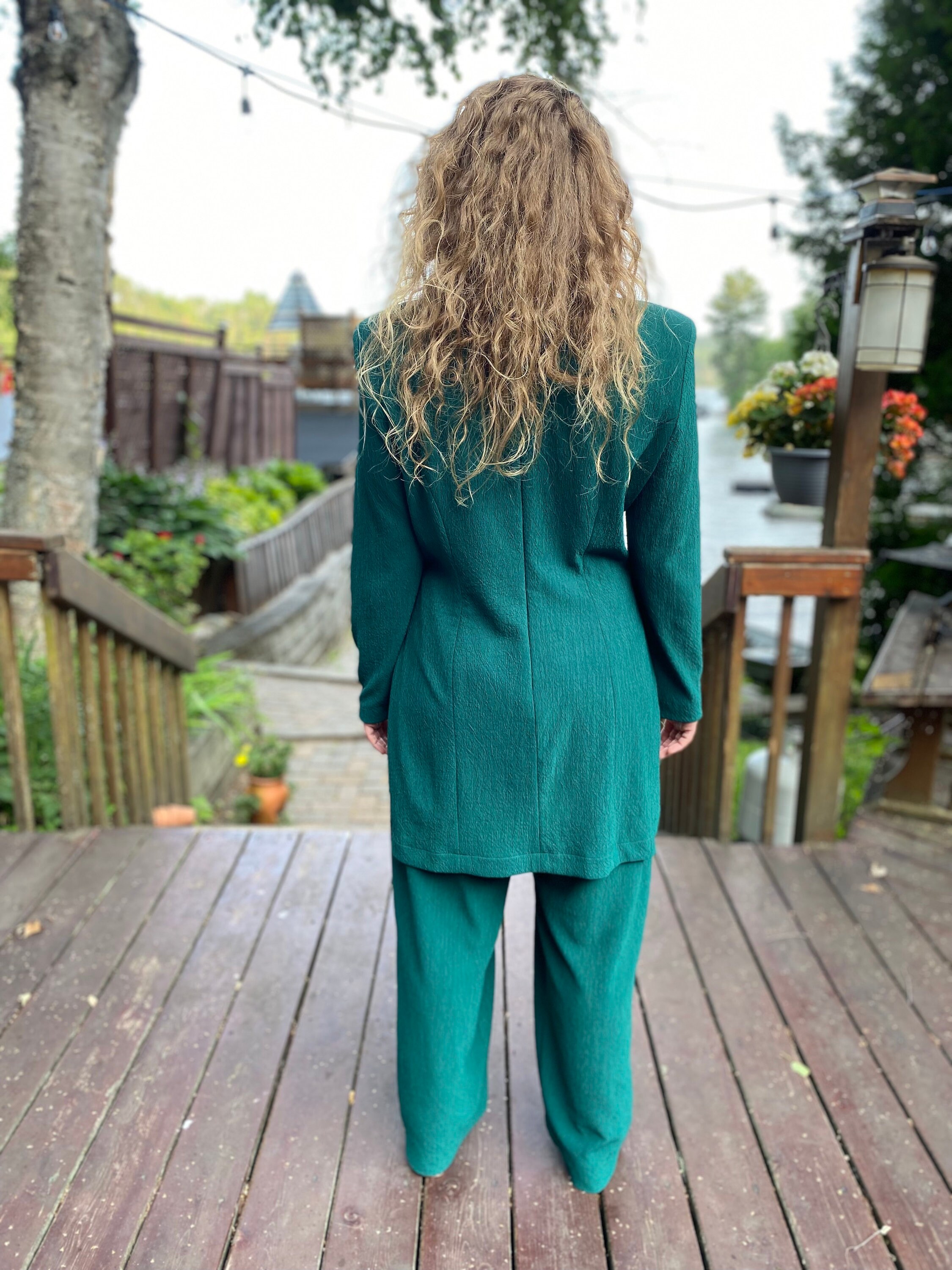 Vintage Matching Top And Pants Set | Etsy