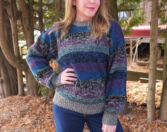 Vintage 1980's Dad Sweater Medium