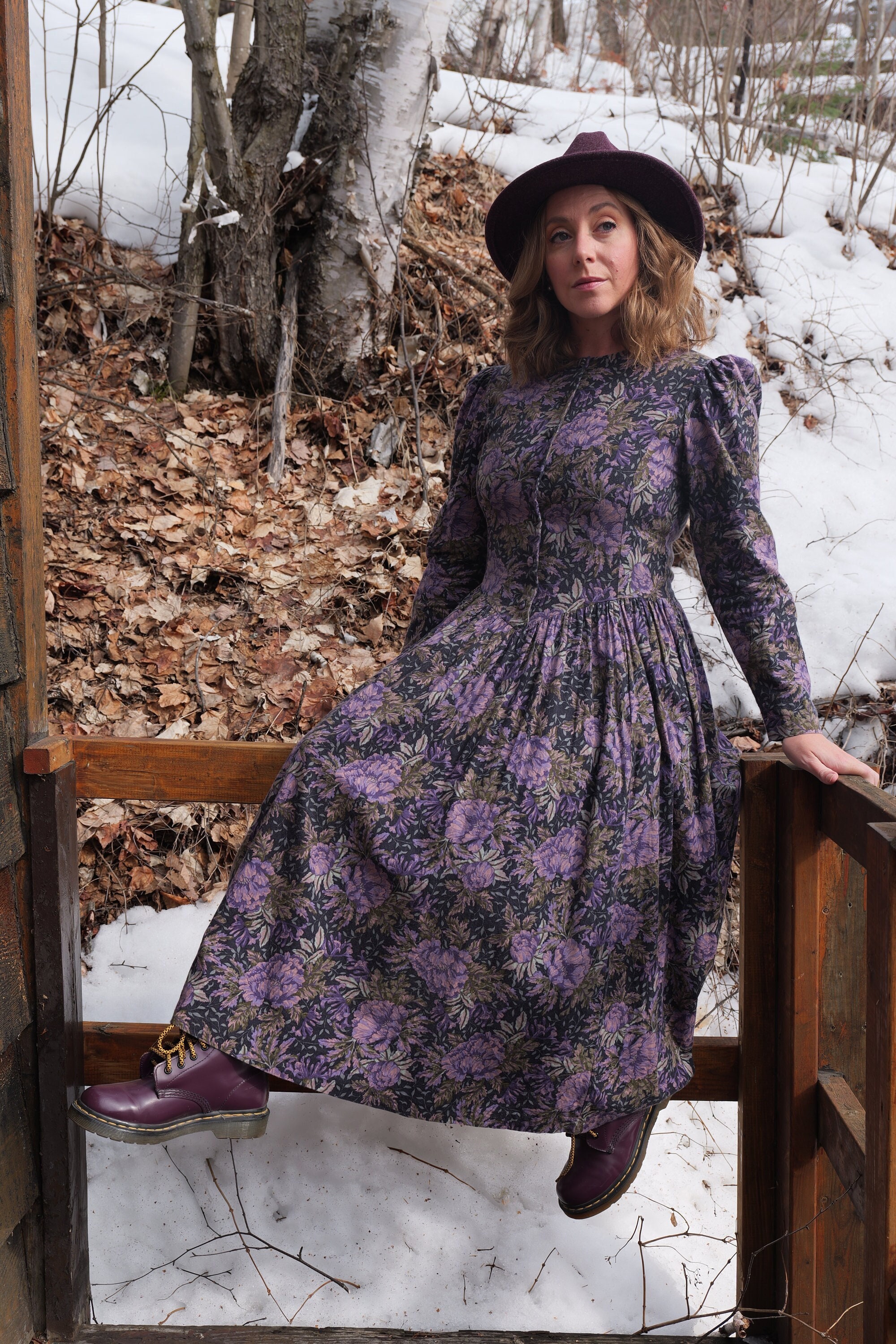 Abito vintage Laura Ashley Gran Bretagna Abito vintage Laura - Main Image