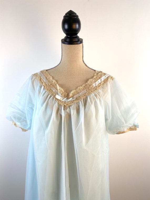 Vintage Peignoir Nightgown Set by Vanity Fair