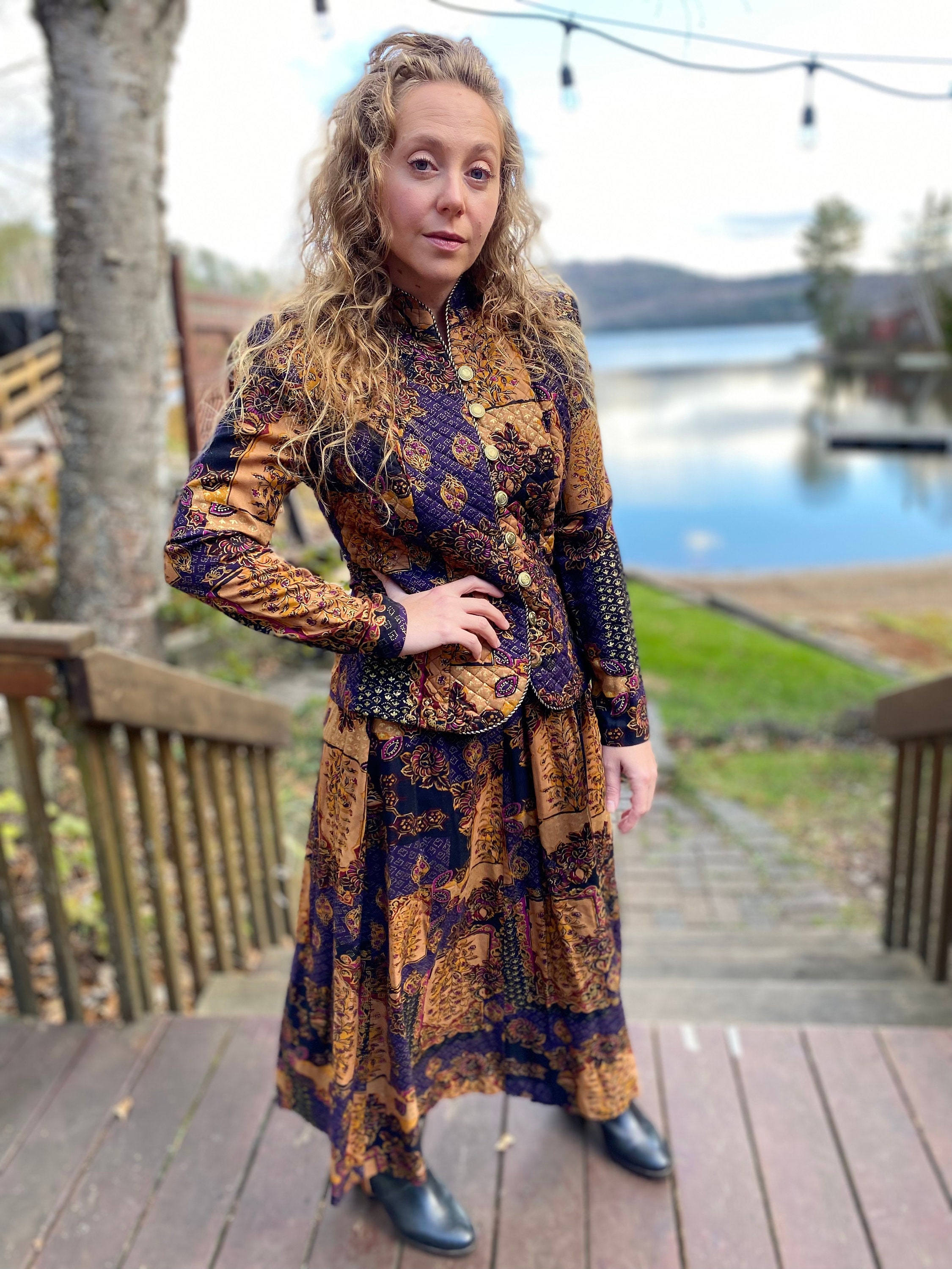 bohemian style suit
