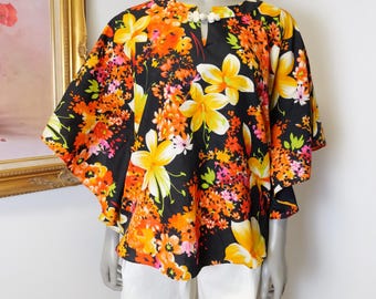 Authentic Vintage Hawaiian Blouse