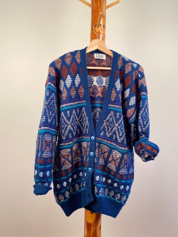 Oversized 80's Grandpa Sweater