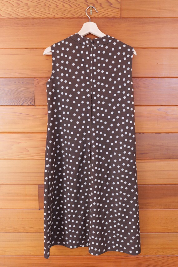 1960s Vintage Polka Dot Shift Dress - Mod Style, Size Medium - Etsy