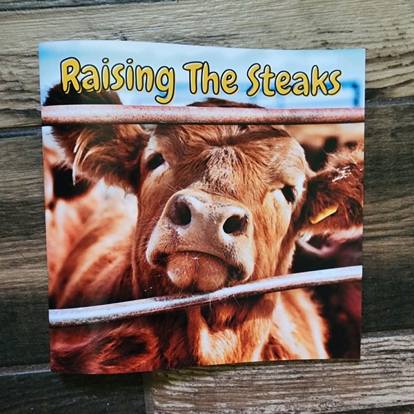 Raising The Steaks Children's Ag Accurate Book Kid Books Agriculture Educational Books Cattle Children's Books