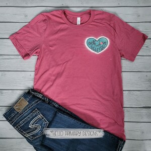 Self love isn’t selfish sublimation tee