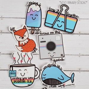Punsitivity vinyl waterproof stickers