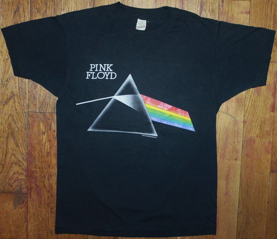 Vintage 1987 Pink Floyd Dark Side of the Moon Tour Shirt Etsy