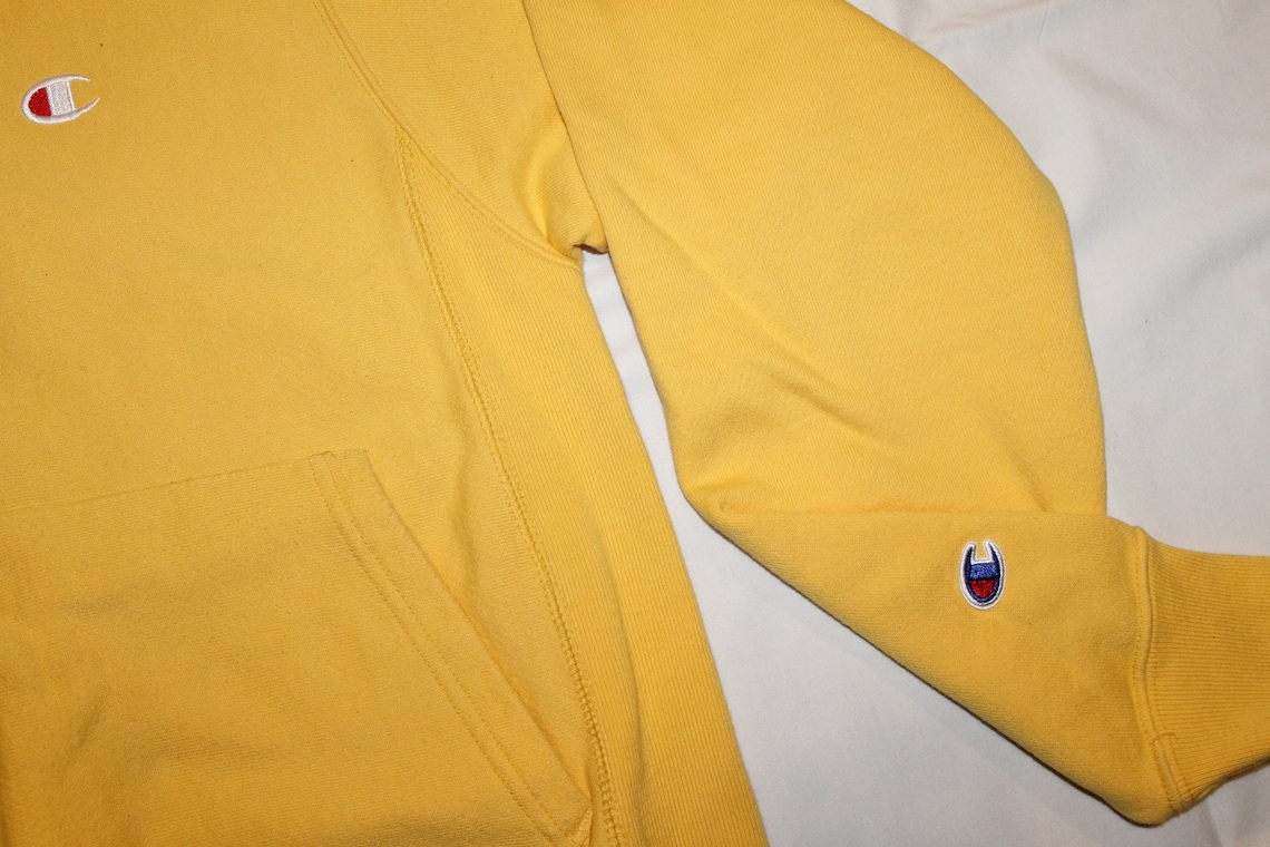 reverse weave blank hoodie
