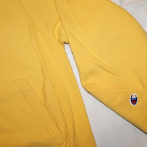 reverse weave blank hoodie