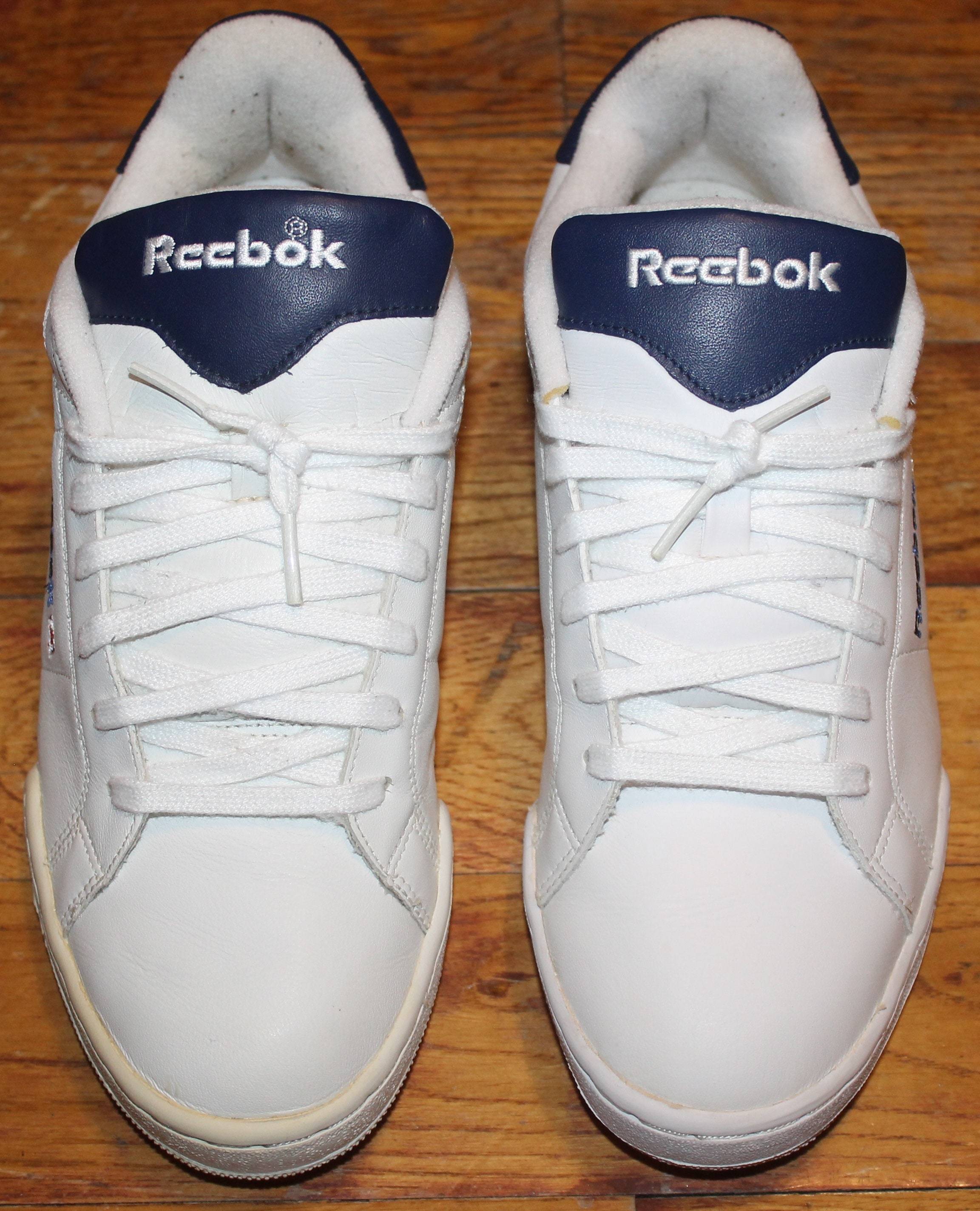 Persoon belast met sportgame Insecten tellen toilet Vintage 90s Reebok NPC II Shoes - Etsy