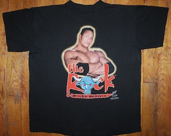 Vintage 1998 WWF The Rock "Rocky Maivia" Shirt