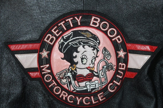 2001 American Toons Betty Bop Motorcycle Club Jac… - image 2