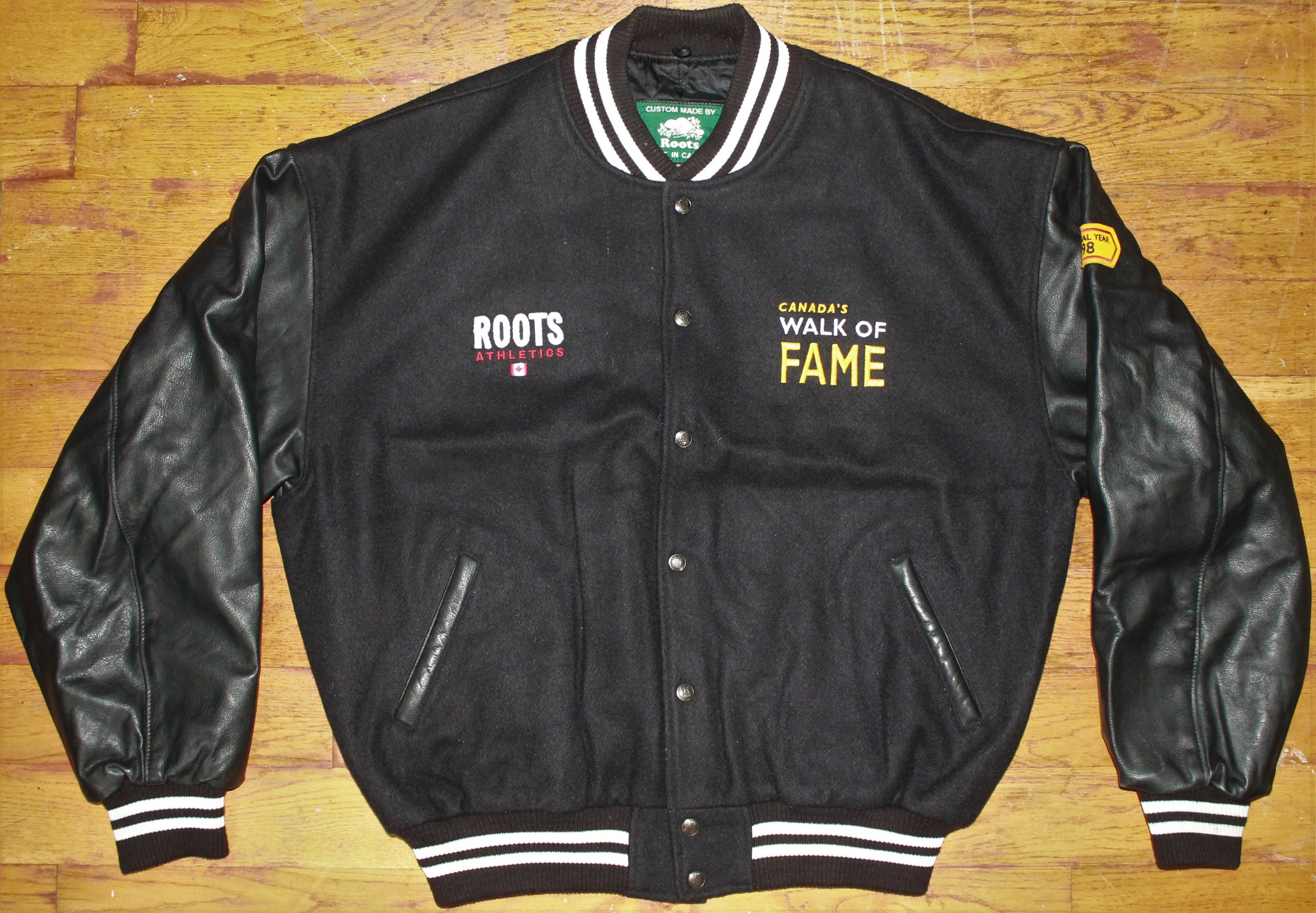 Roots Leather Jacket - Etsy UK