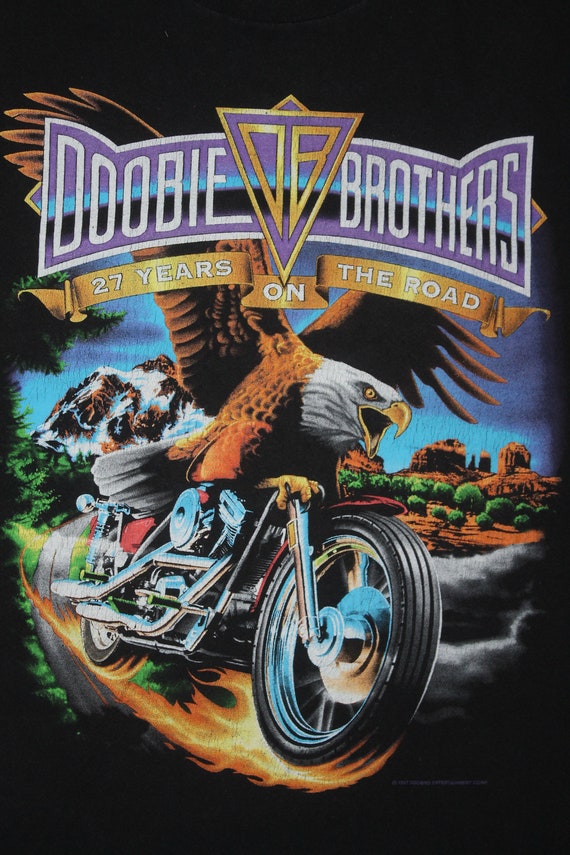 Vintage 1997 Doobie Brothers "27 Years On The Roa… - image 2