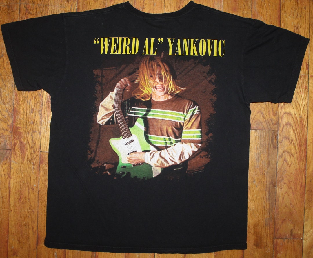 Buy 2010 Weird Al Yankovic smells Like Nirvana Parody Shirt 1992  