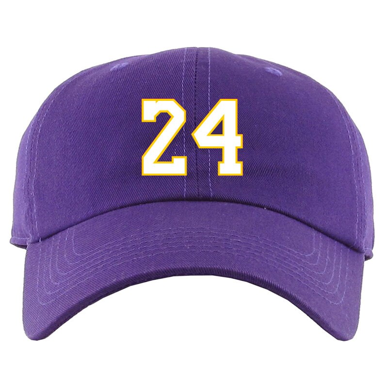 purple dad hat