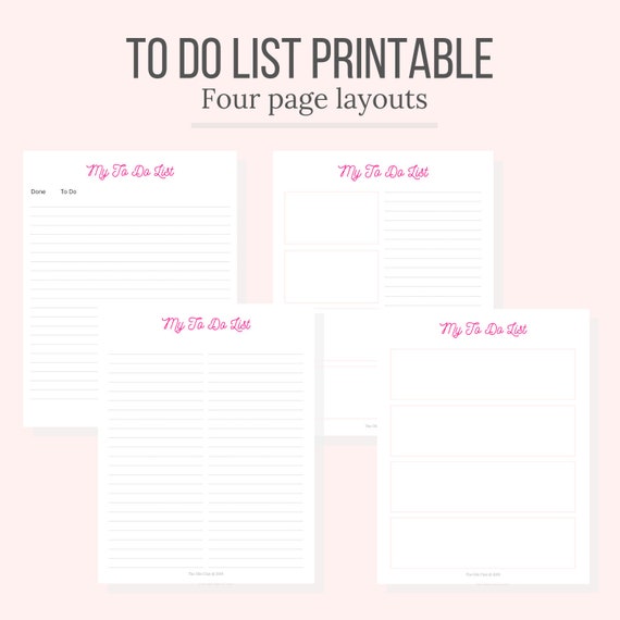 to do list printable to do list pdf to do planner essential oil planner printable to do list mlm planner mlm printable to do list printable pdf