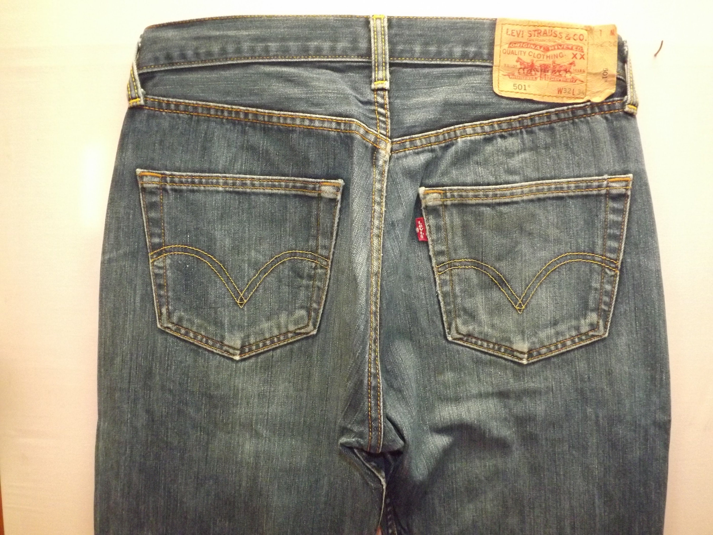 Levis 501 W32 L32 - Etsy Levis 501 W32 L32 - Etsy