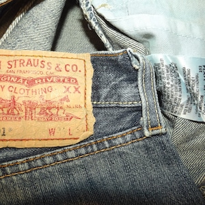 Levis 501 Vintage W34 - Etsy