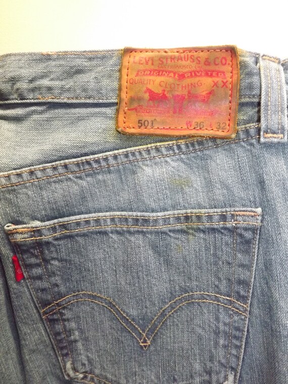 Levi Strauss & Co. Lot 201XX W36 レアサイズ Levi's® Vintage Clothing Men's Lot 201 Jeans - Dark Wash