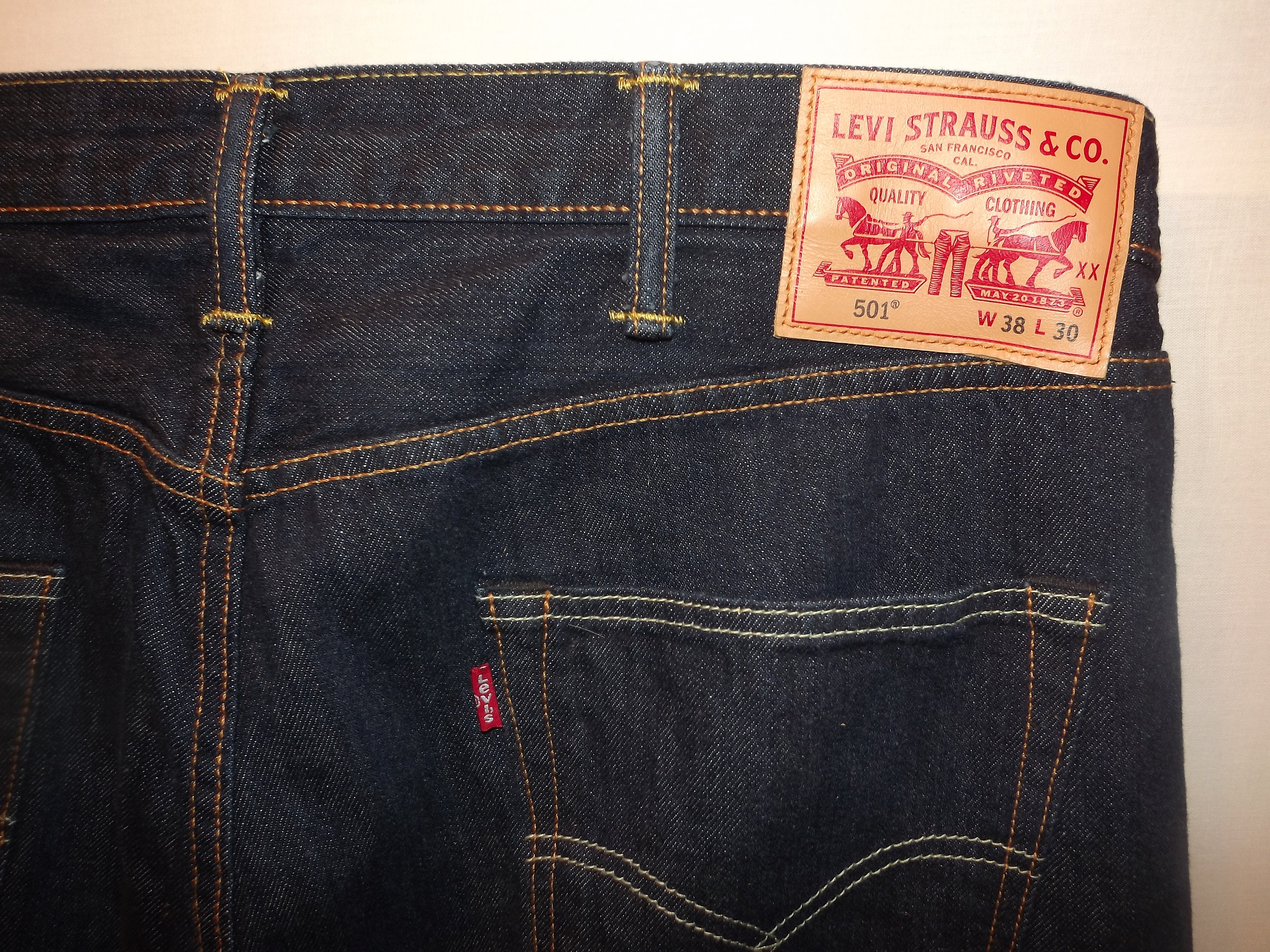 '88 Levi's 501 made in USA W32×L30 VINTAGE LEVIS 501 JEANS INDIGO 1988-1993 SIZE W35 L32 MADE