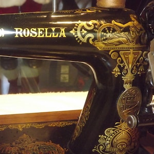 Antique German Rosella Sewing Machine (J. Silberberg Co,) - Etsy