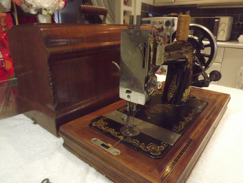 Antique German Rosella Sewing Machine (J. Silberberg Co,) - Etsy