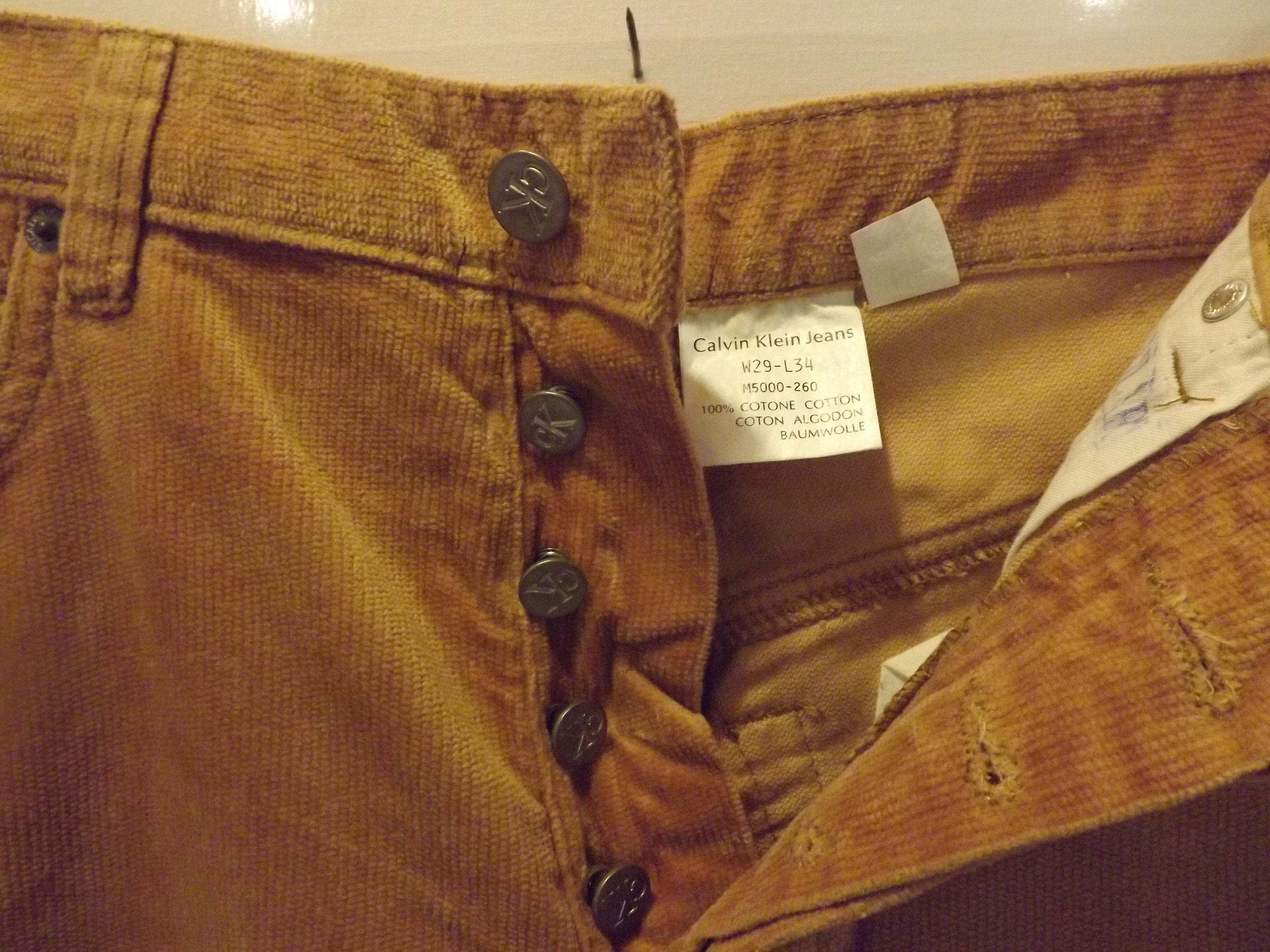 Old School Calvin Klein Corduroy Jeans W26 L30 - Etsy Old School Calvin Klein Corduroy Jeans W26 L30 - Etsy