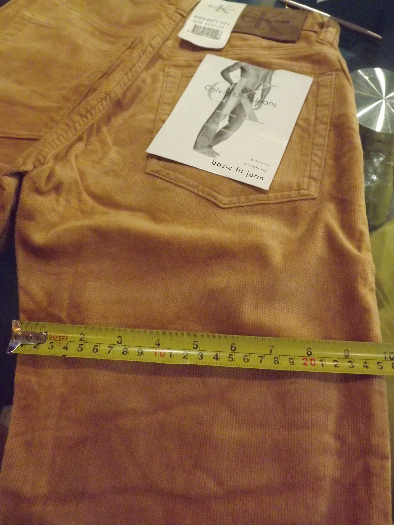 calvin klein corduroy jeans