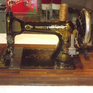 Antique German Rosella Sewing Machine (J. Silberberg Co,) - Etsy