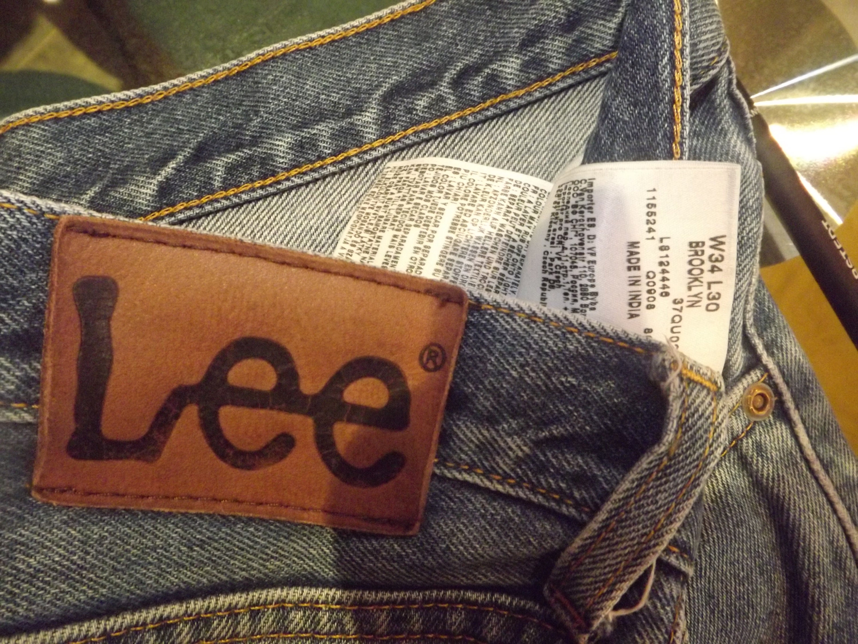 LITTLE BROOKLYN Les-Cargo W38 L33 インディゴ 【LITTLE BROOKLYN 