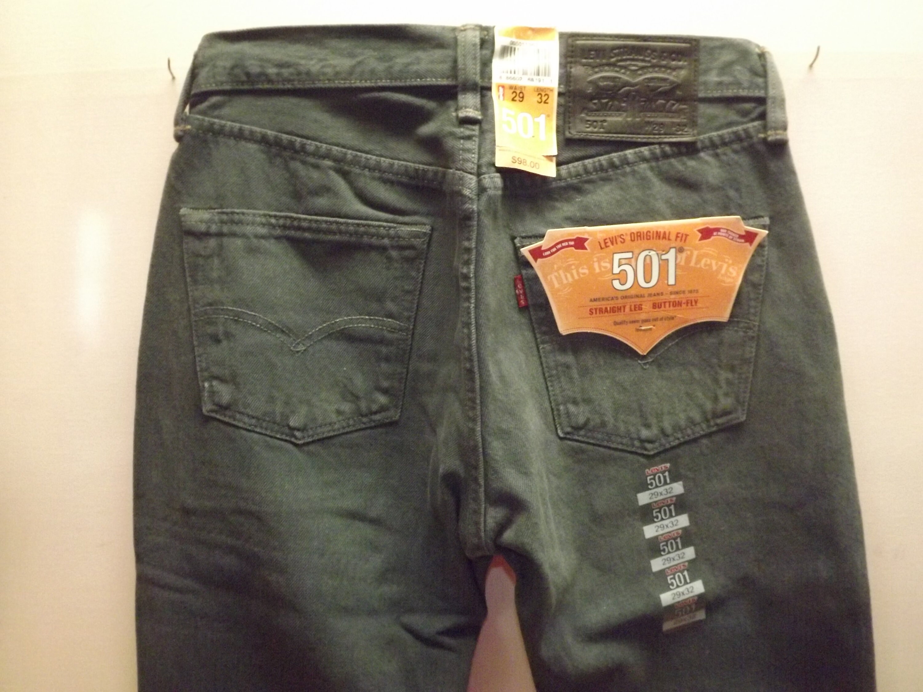 Levis 501 Vintage Jeans W29