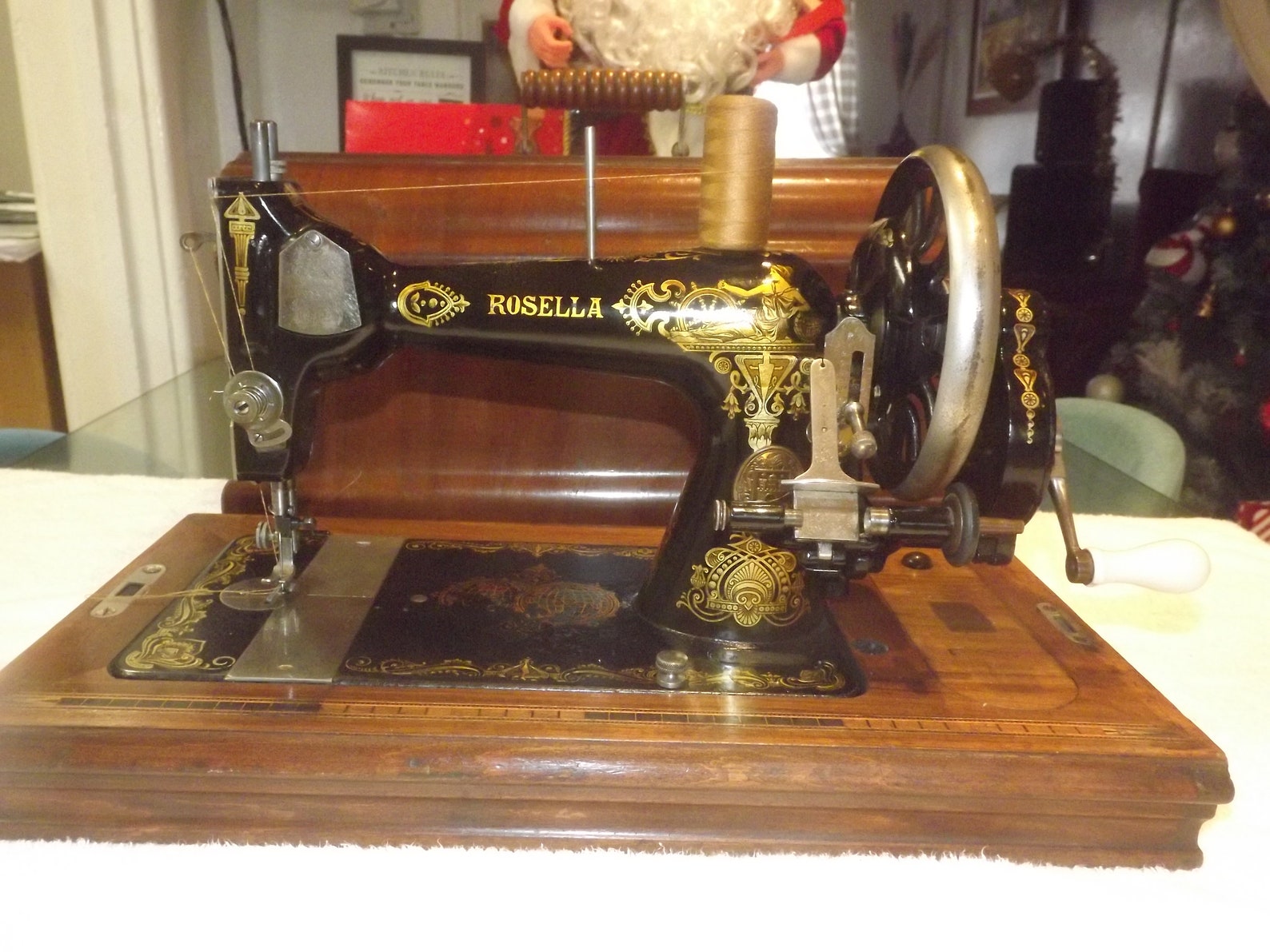 Antique German Rosella Sewing Machine (J. Silberberg Co,) - Etsy