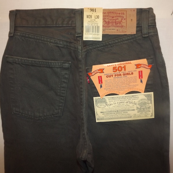 VINTAGE LEVIS 501 W24" L30"  (25)