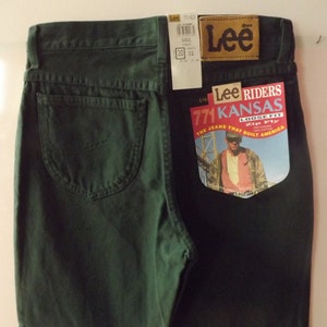 ◆LEE◆ Kansas Lee Man to Man Navy Men's Lee Custom Fit Navy Blue Straight Loose Fit Khaki