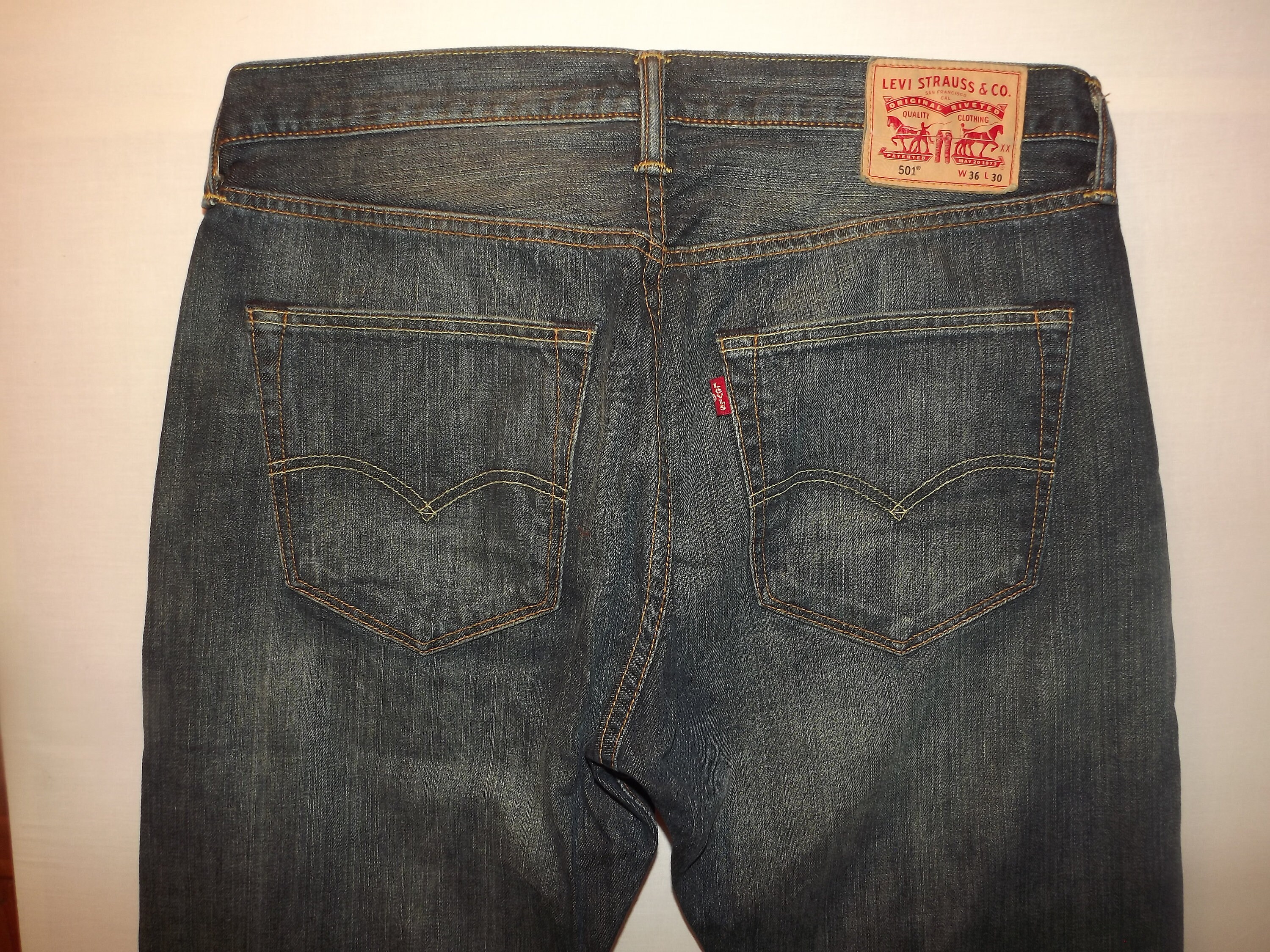Levis 501 W36 L30 - Etsy Levis 501 W36 L30 - Etsy